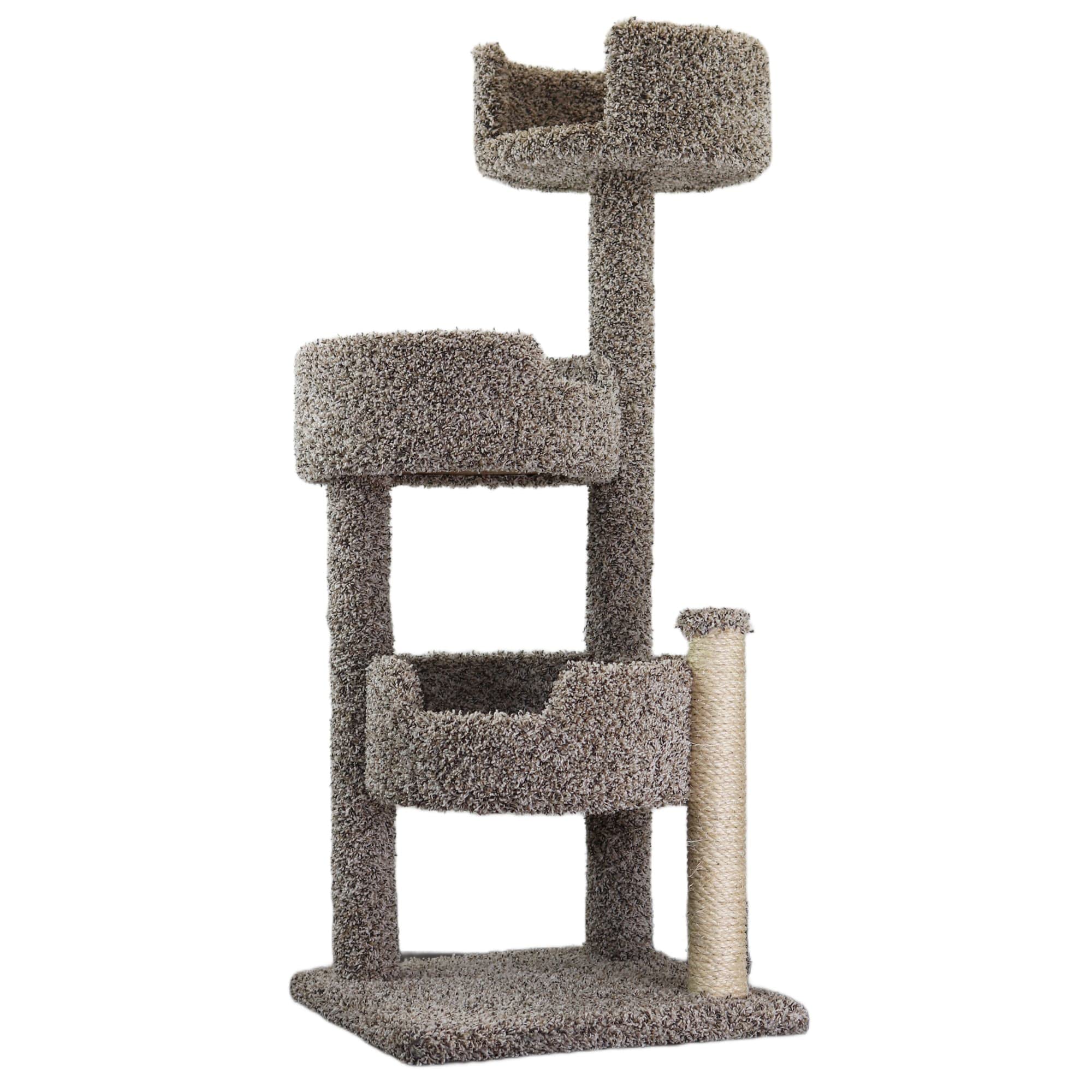 Premium Cat Tree Condo with Scratching Posts & Perches - Multi-Level Playhouse for Indoor Cats - Perfect for Climbing, Scratching & Lounging - Ideal for Small Spaces & Apartments