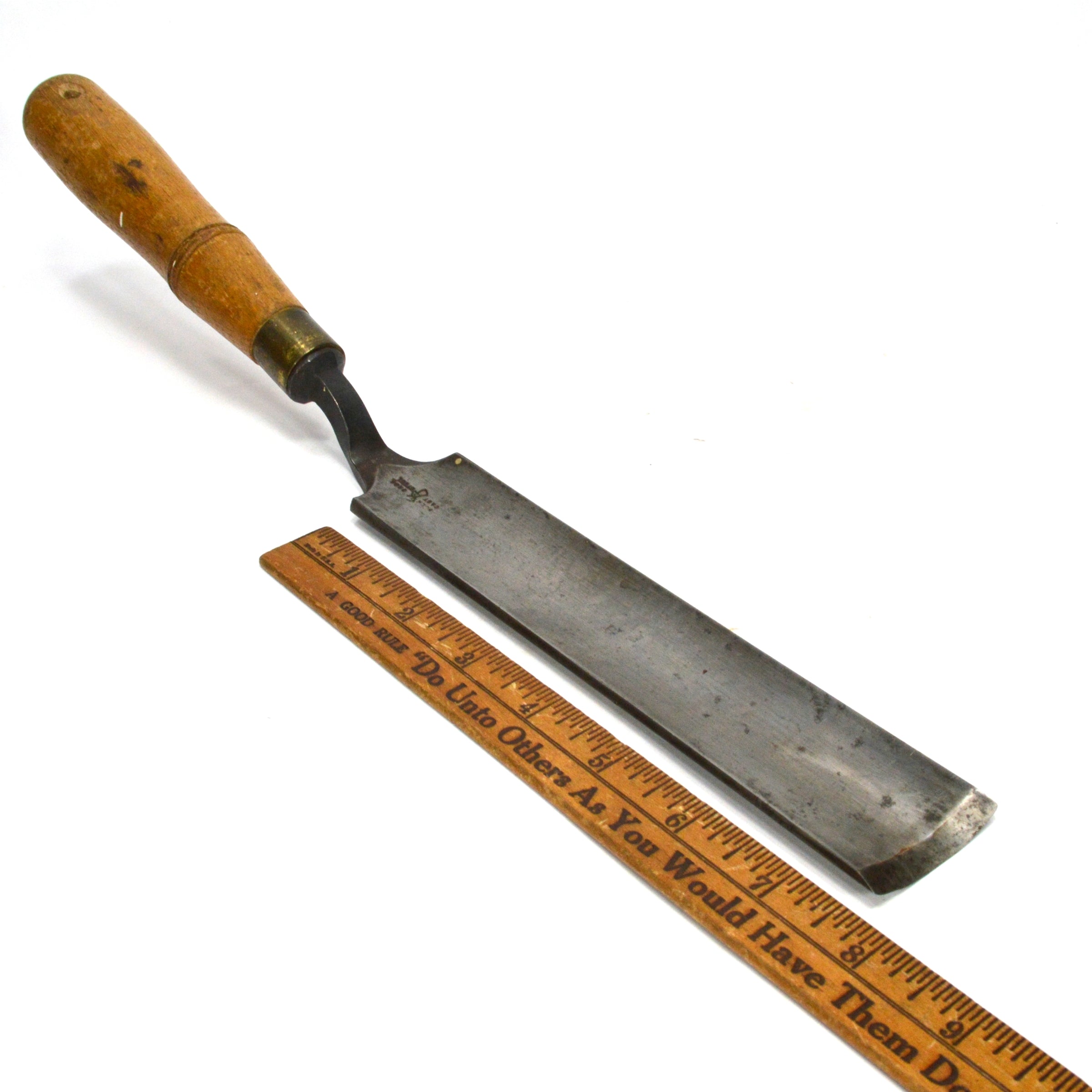 Vintage Buck Brothers Crank Neck Gouge 1 1/2