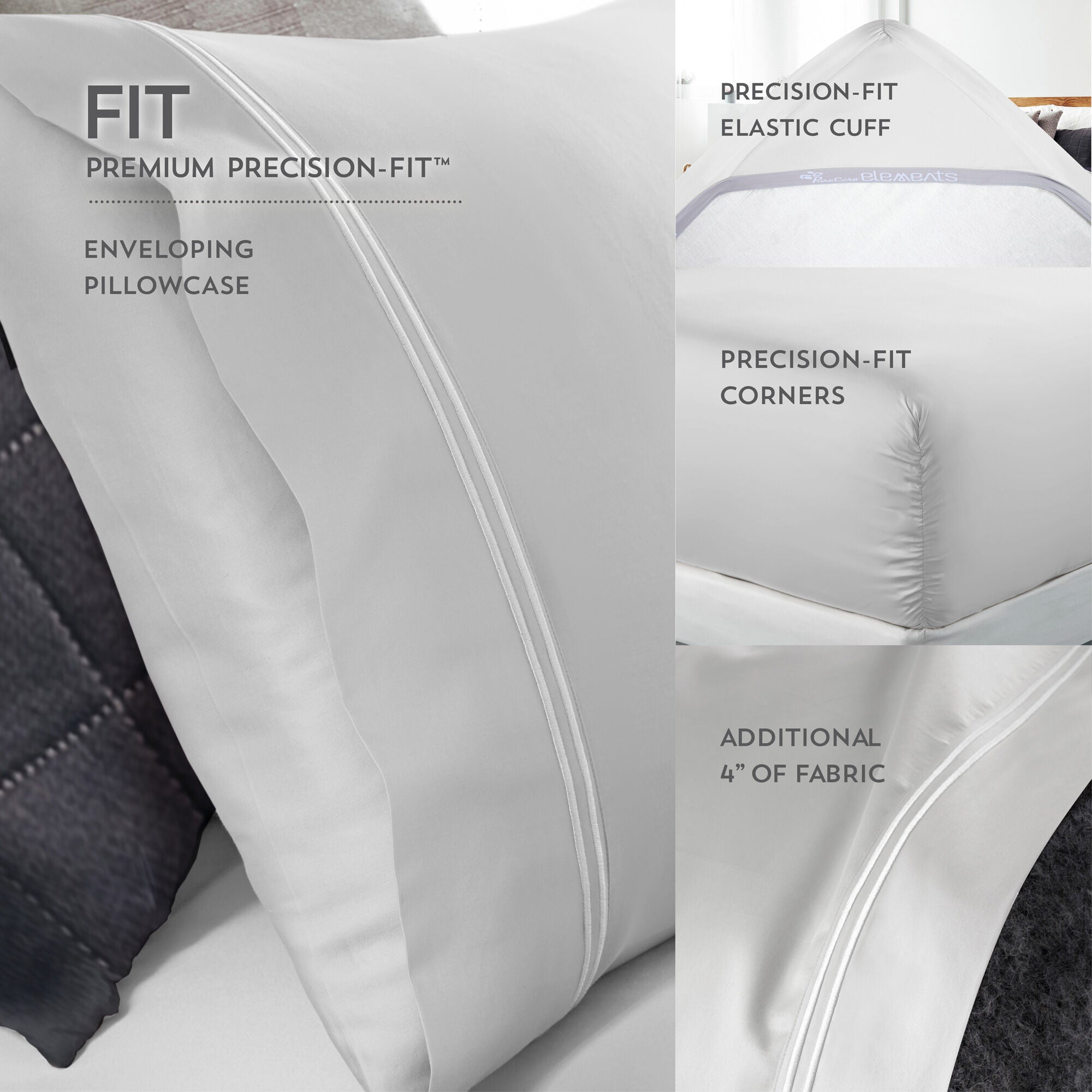 Premium Tencel Sheet Set - Soft, Breathable & Hypoallergenic Bedding for a Cool & Comfortable Sleep - Perfect for Hot Sleepers & Allergy Sufferers