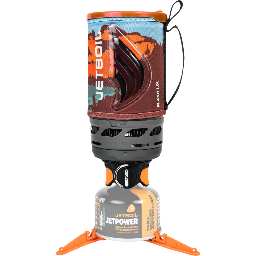 Jetboil Flash 1.0L Compact Camping Stove System - Fast Boiling Water for Backpacking, Hiking & Outdoor Adventures