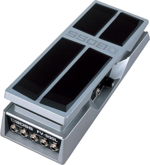 Boss FV-500L Low Impedance Volume and Expression Pedal for Guitar & Bass - Professional Foot Controller for Live Performance & Studio Recording