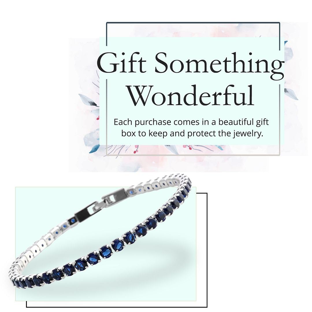 Trendy Cubic Zirconia Tennis Bracelet for Women - 8