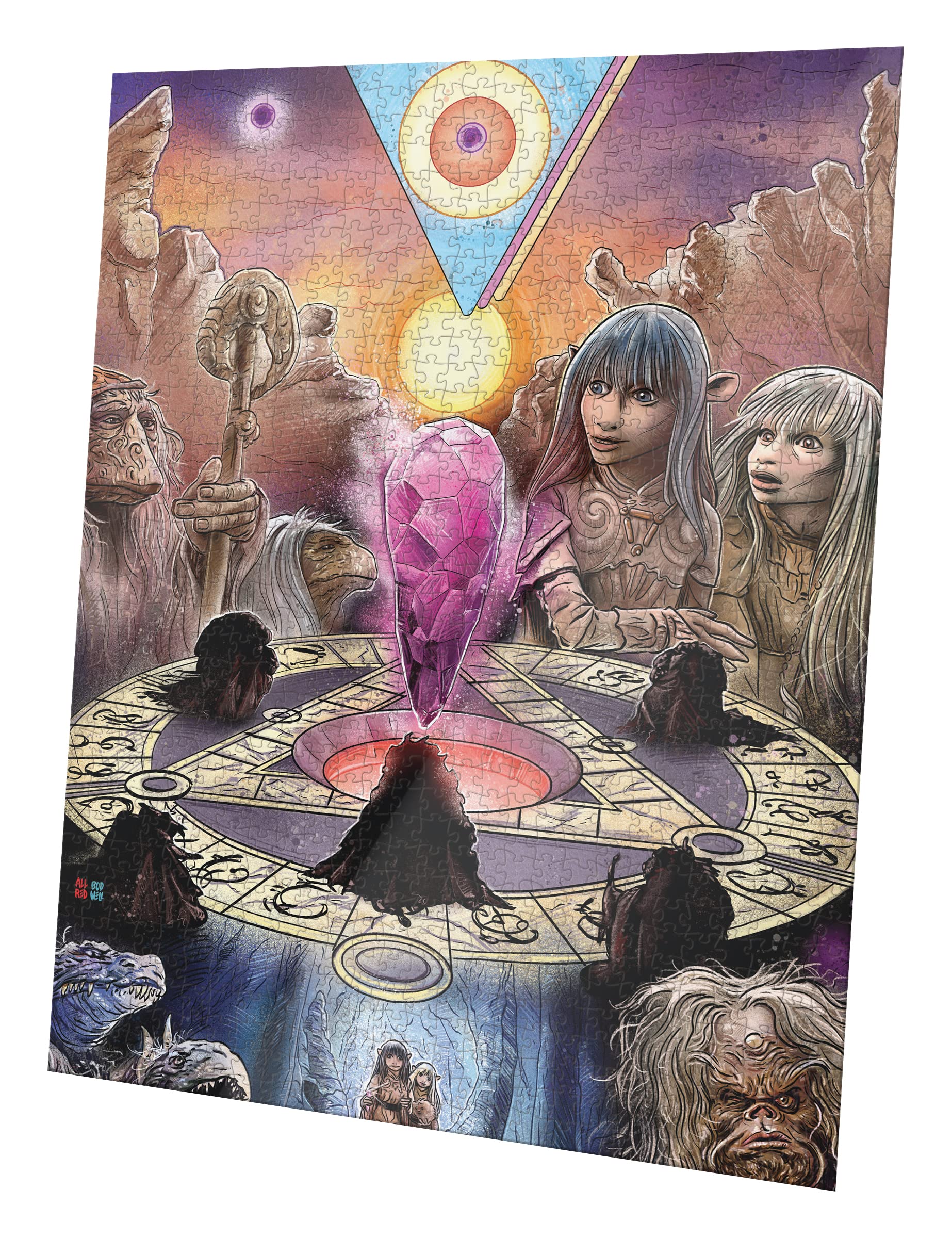 Dark Crystal: The Conjunction 1000-Piece Jigsaw Puzzle | Fantasy Movie Collectible | Perfect for Family Game Night & Puzzle Enthusiasts