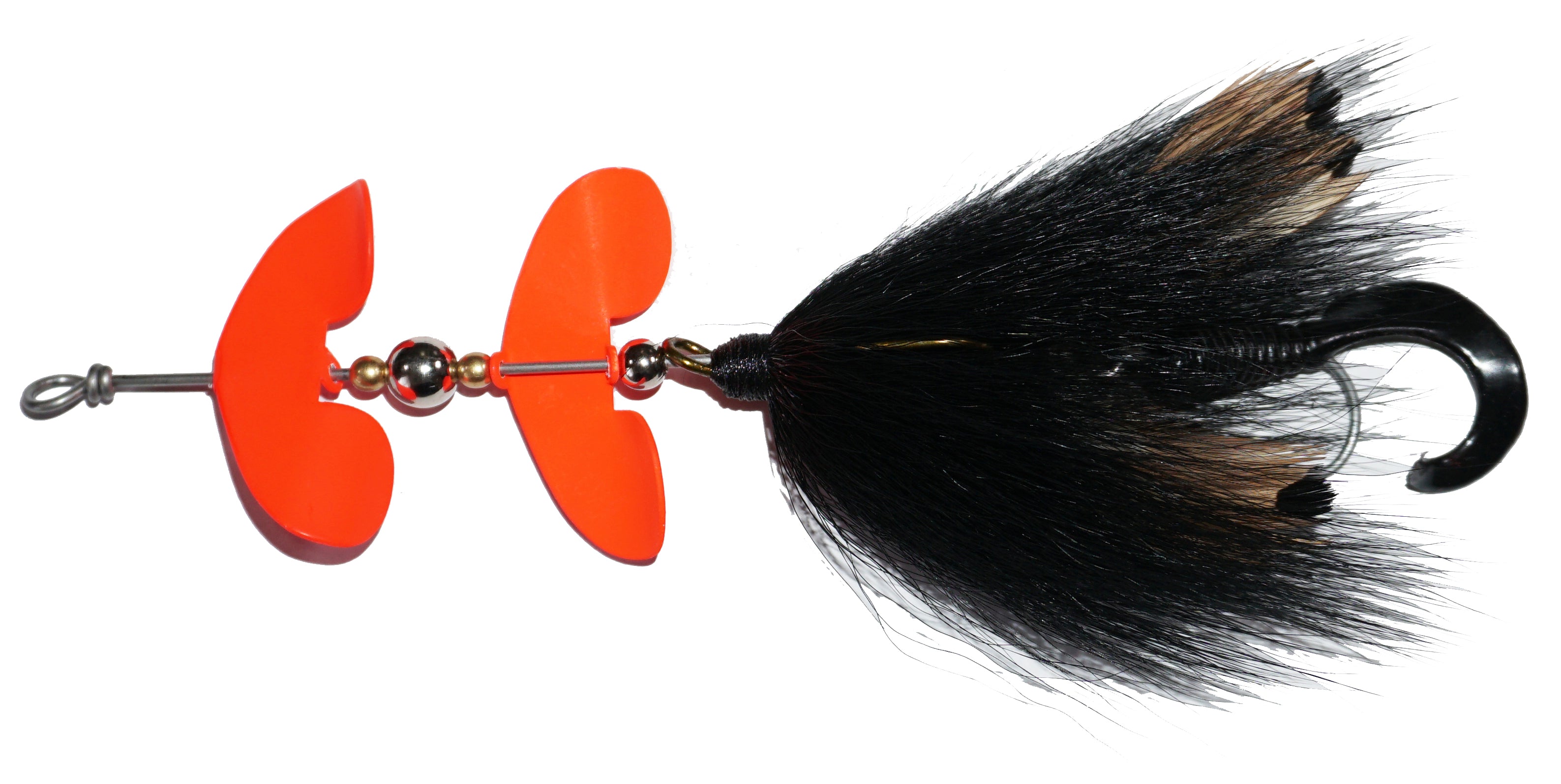 Premium Cat's Tails Topwater Buzz Bait - Weedless Surface Fishing Lure for Bass, Pike & Trout - Perfect for Morning & Evening Freshwater Fishing