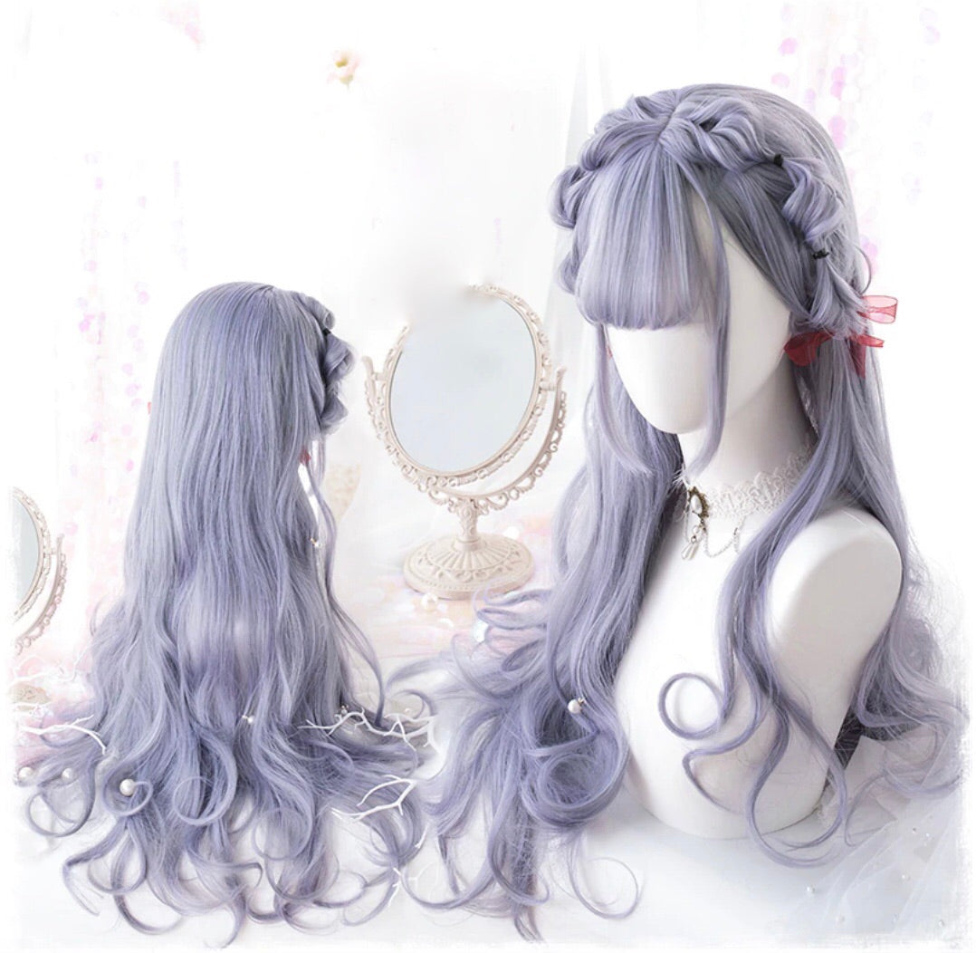 Luscious Lavender Elvish Wig - Fantasy Cosplay Costume Hair for Lord of The Rings, Renaissance Fairs & Theatrical Performances