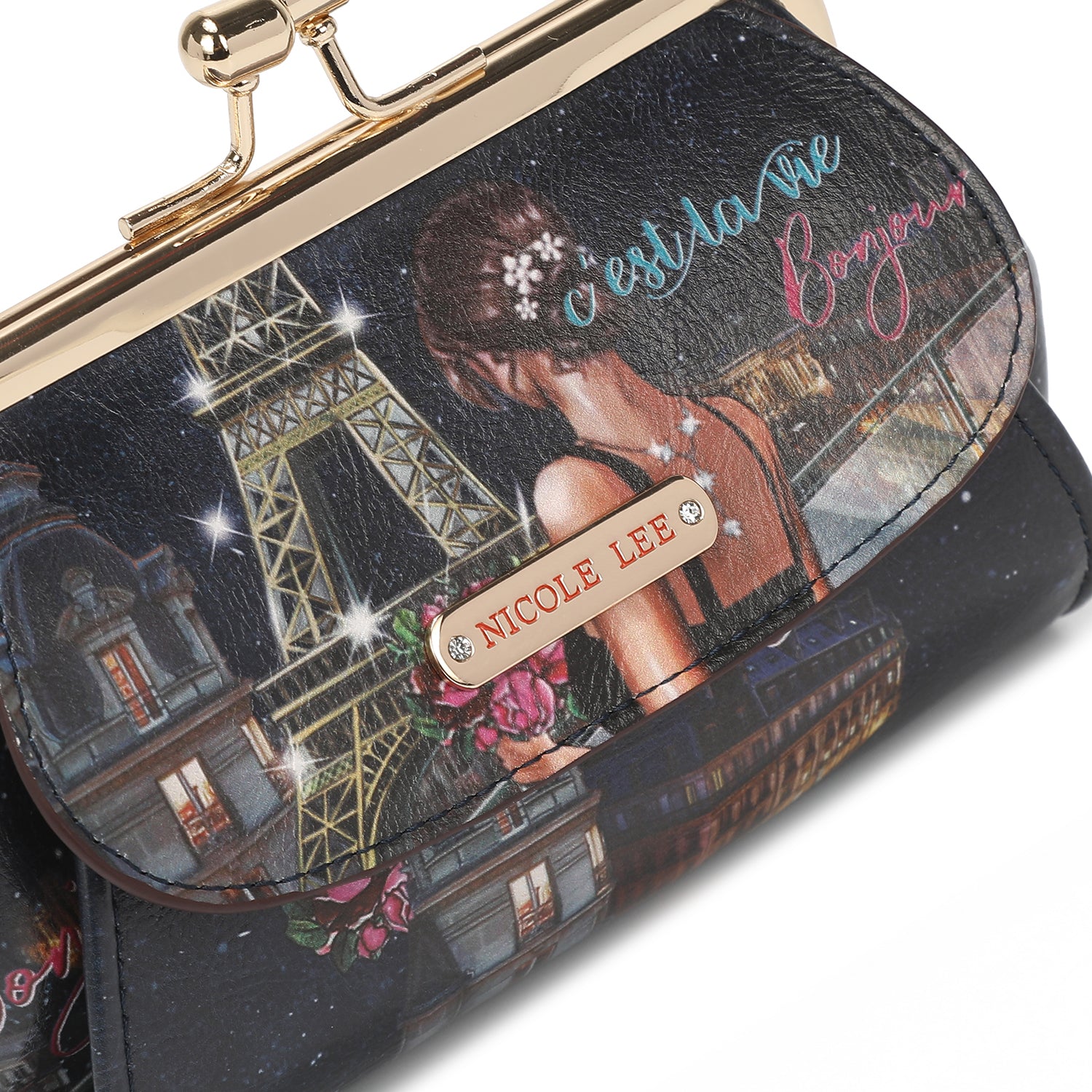 Sadie Mini Coin Purse - Small Leather Wallet for Women, Compact RFID Blocking Card Holder - Perfect for Travel, Shopping & Everyday Use