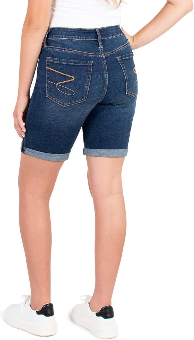 Seven7 Women's Bermuda Shorts - Casual Summer Wear