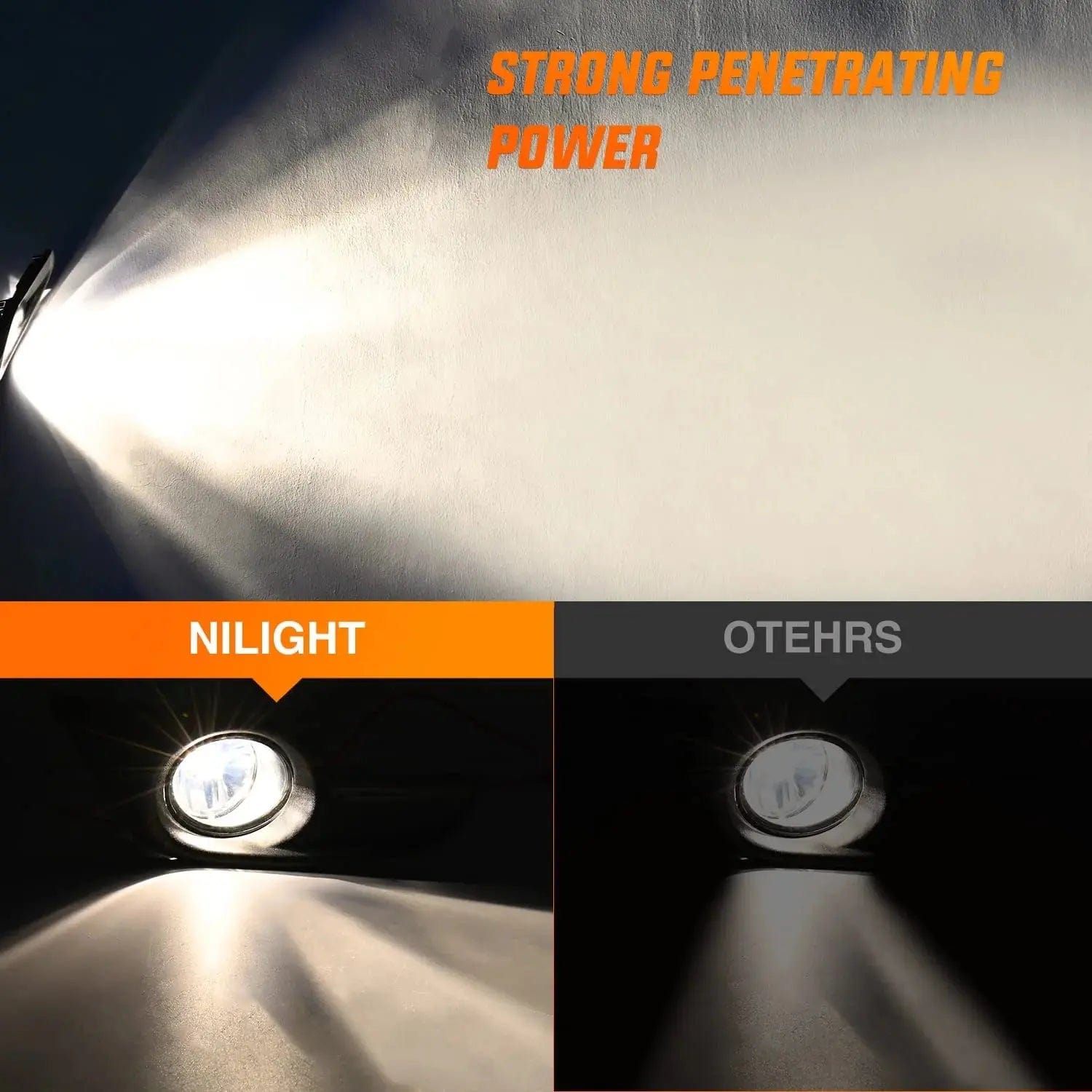 2013-2015 Nissan Altima Fog Light Assembly - Clear Lens Replacement - Durable & Waterproof - Perfect for Night Driving & Foggy Conditions