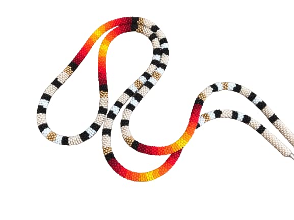 Handmade Native American Beaded Lanyard - Stylish Badge Holder for Women, Teachers & Nurses - Perfect for ID Cards, Keys & Work Accessories
