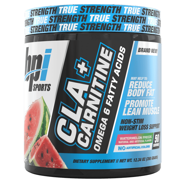 BPI Sports CLA + Carnitine Weight Loss Supplement - 180 Softgels for Fat Burning & Energy Boost - Supports Metabolism & Lean Muscle - Perfect for Gym, Workout & Fitness Enthusiasts