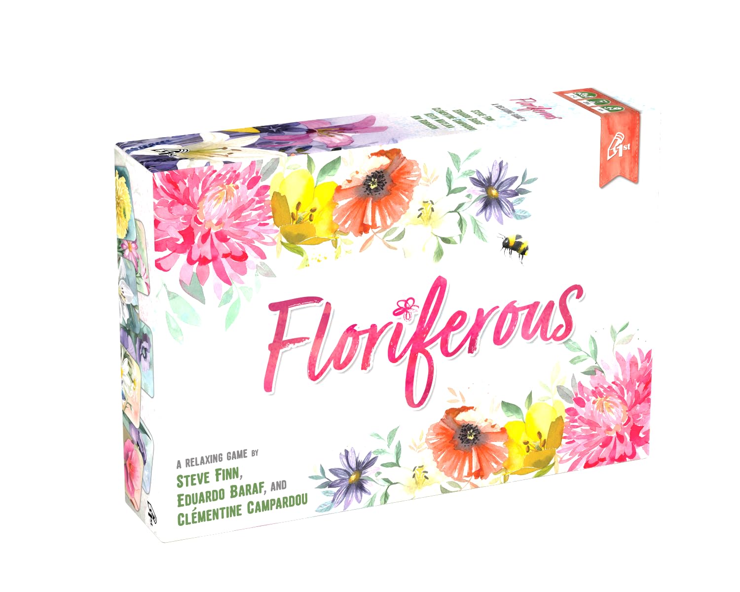 Floriferous Card Game - Relaxing Garden Strategy Game for 1-4 Players | Arrange Flowers & Create Stunning Gardens | Perfect for Family Game Nights & Stress Relief