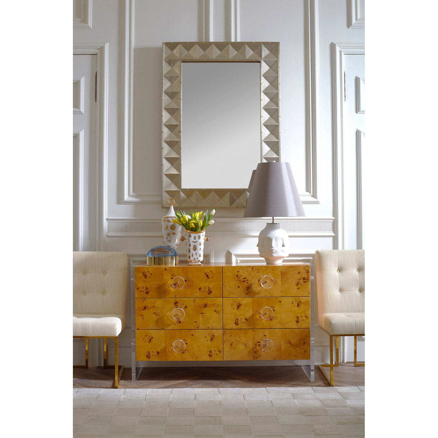 Talitha Mirror - Elegant Full-Length Floor Mirror for Home Decor, Bedroom & Living Room | Perfect for Vanity, Dressing Room & Selfie Background