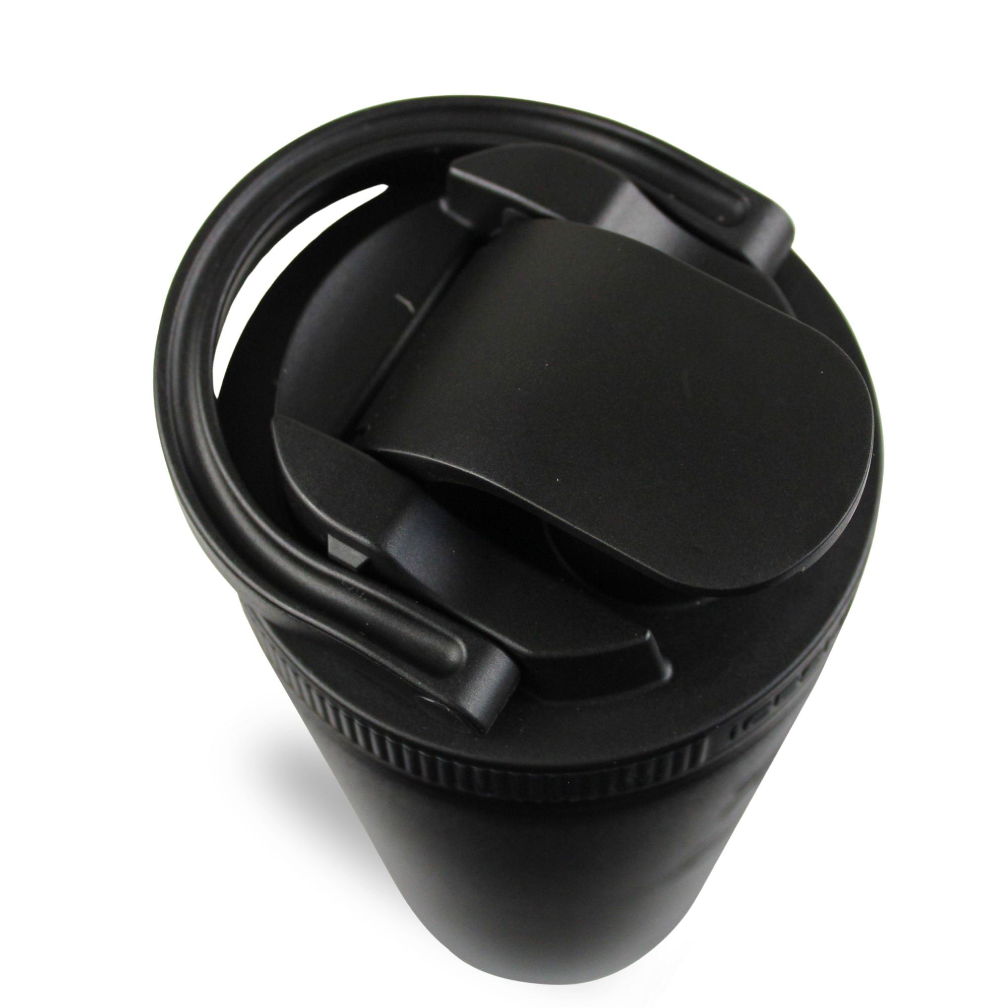 26oz Insulated Stainless Steel Ice Shaker Bottle - Black - Perfect for Gym, Workouts & Outdoor Activities