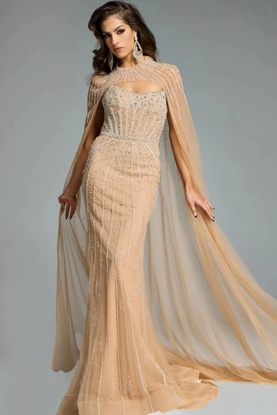 Jovani 45077 Elegant Evening Gown - Formal Party Dress for Women - Perfect for Prom, Homecoming, Wedding & Special Occasions
