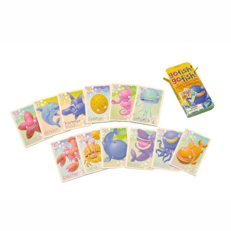 Go Fish Card Game - Classic Family Fun Card Game for Kids & Adults - Perfect for Parties, Travel & Indoor Activities