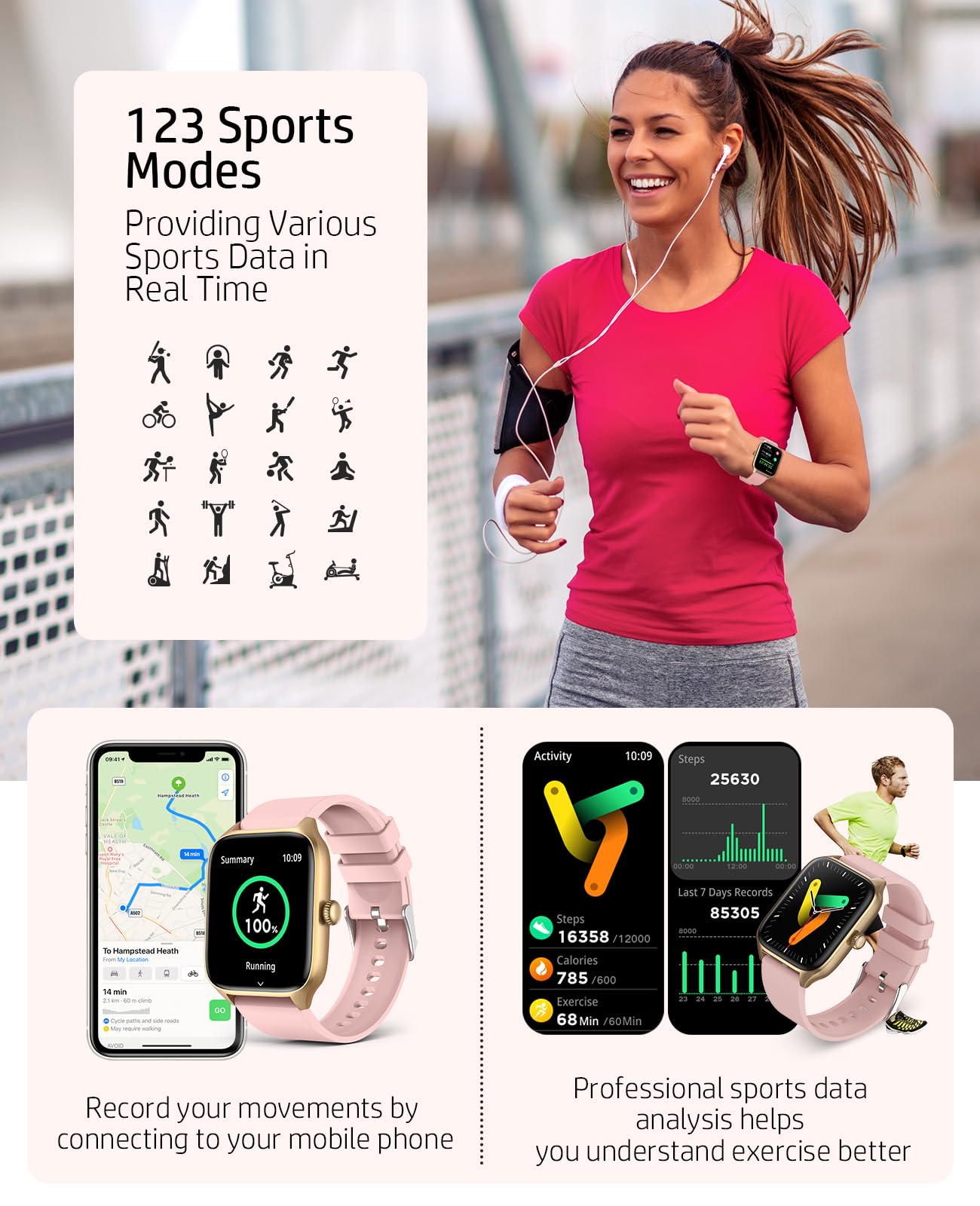 Smart Watch for Women - 1.96