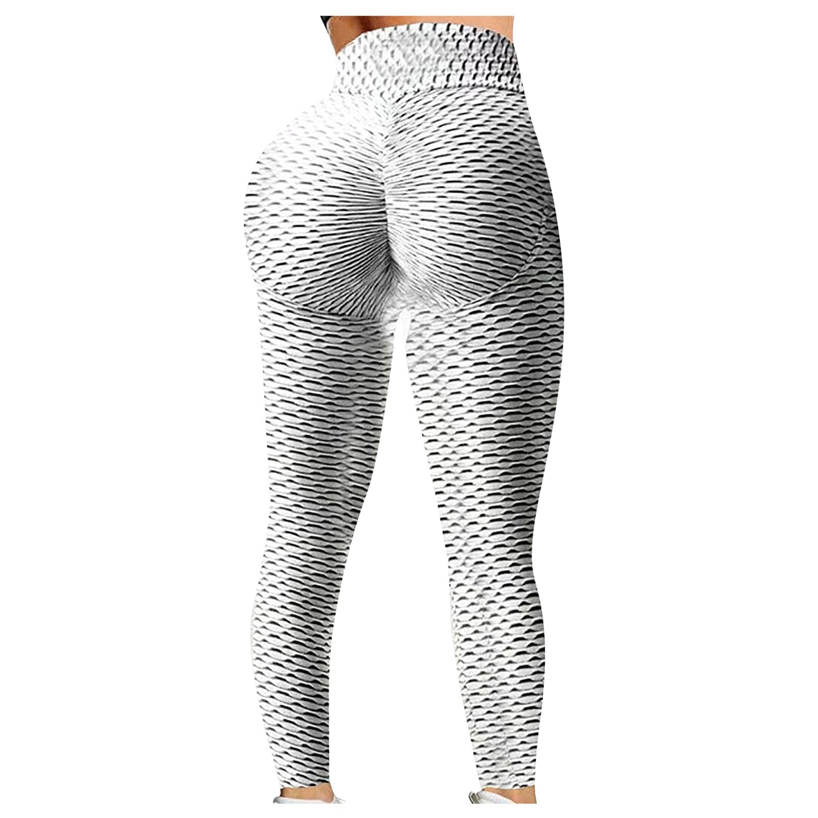 Women's High-Waist Yoga Leggings - Breathable Workout Pants for Running, Fitness & Gym - Medium Size - Perfect for Yoga, Pilates & Active Lifestyle