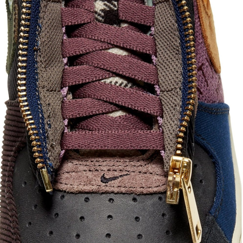 Travis Scott x Nike Air Force 1 Low 'Cactus Jack' Sneakers - Limited Edition Retro Basketball Shoes for Men & Women | Perfect for Streetwear, Sneaker Collection & Casual Outfits