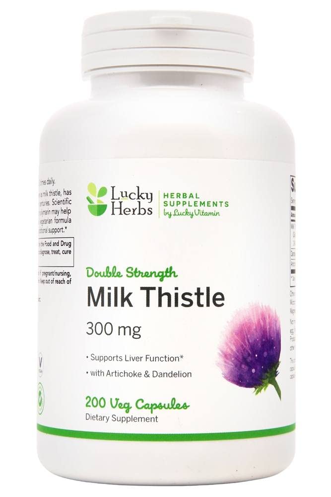 High Potency Milk Thistle 300mg - 200 Vegan Capsules for Liver Detox & Support, Herbal Supplement for Digestive Health & Antioxidant Benefits - Perfect for Daily Wellness Routine