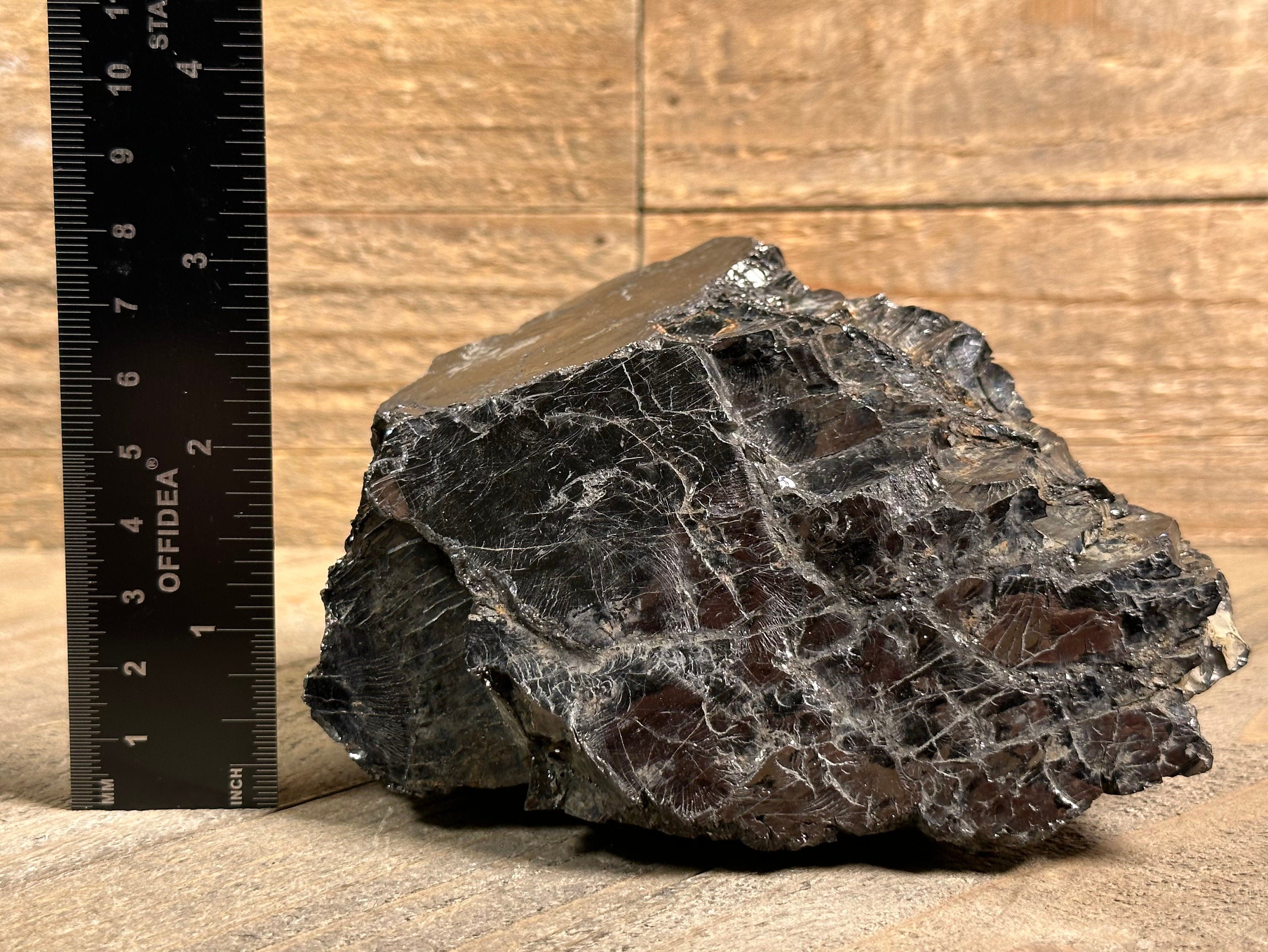 ELITE SHUNGITE Raw Crystal from Colombia - Natural EMF Protection Stone, Healing Mineral for Home Decor & Spiritual Wellness | Perfect for Meditation, Office Desk & Energy Cleansing
