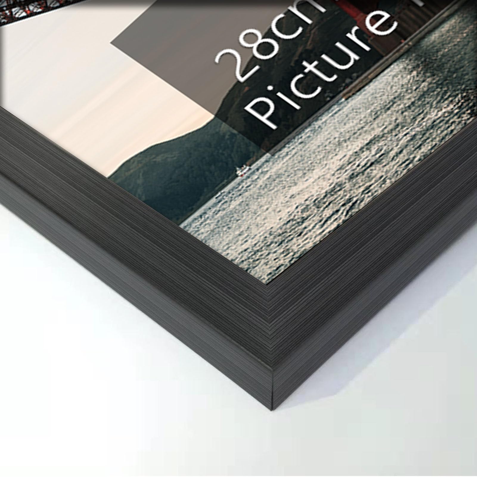 Lavezee 11x17 Picture Frame Set of 6 - Black Wall Frames for Displaying 11 by 17 Inch Posters & Photos | Perfect for Home Decor, Office Art, and Gallery Displays