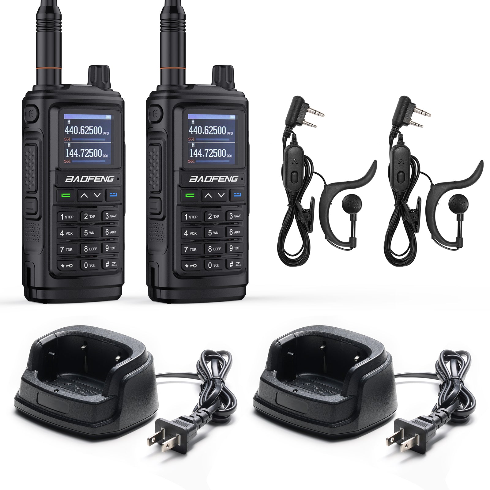 Baofeng UV-17R Dual Band Two Way Radio - Open Box - Perfect for Outdoor Adventures, Hiking, Camping & Emergency Communication