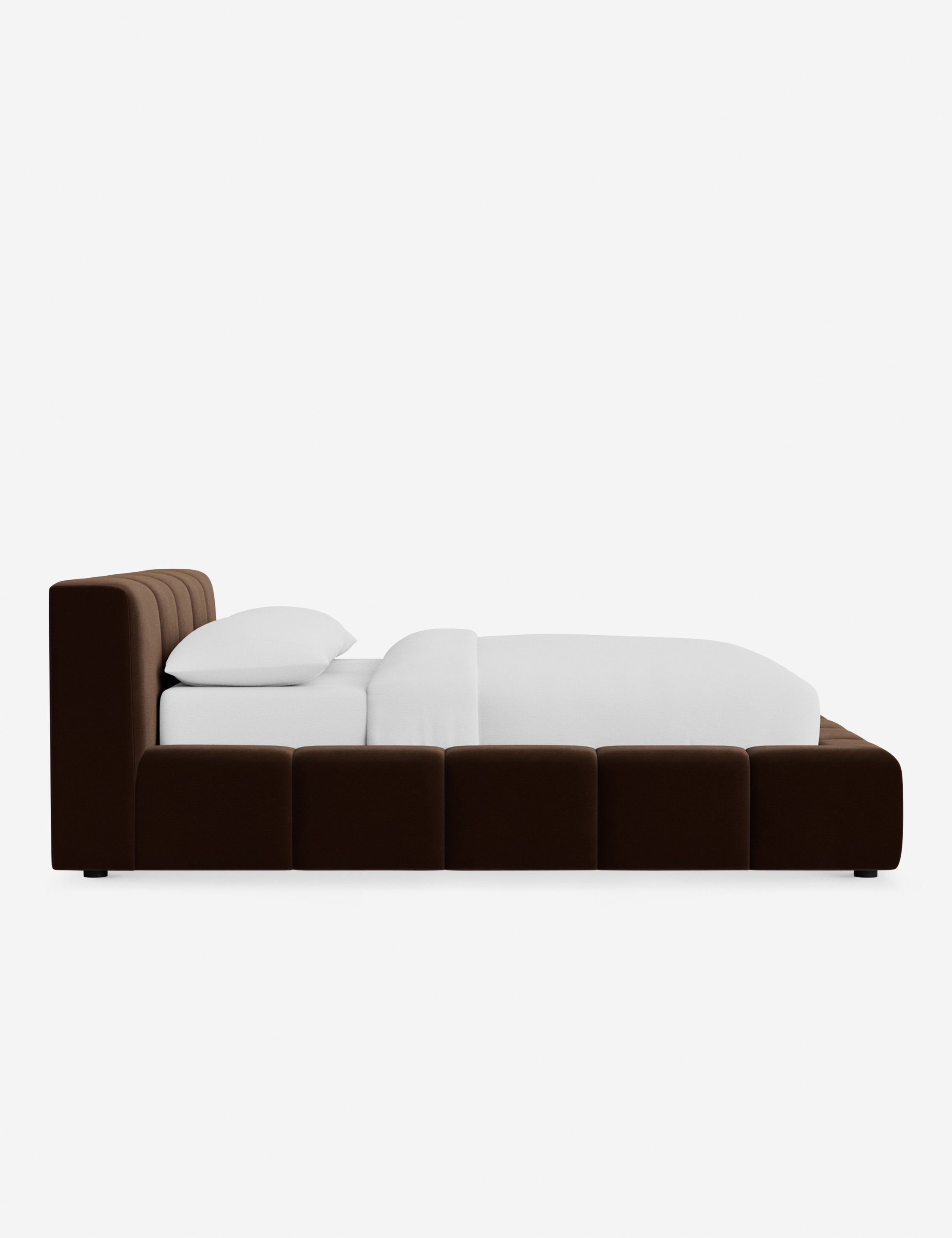 Cambry Platform Bed Frame - Modern Wooden Bed with Headboard & Storage, Queen Size, Easy Assembly - Perfect for Bedrooms, Guest Rooms & Small Apartments
