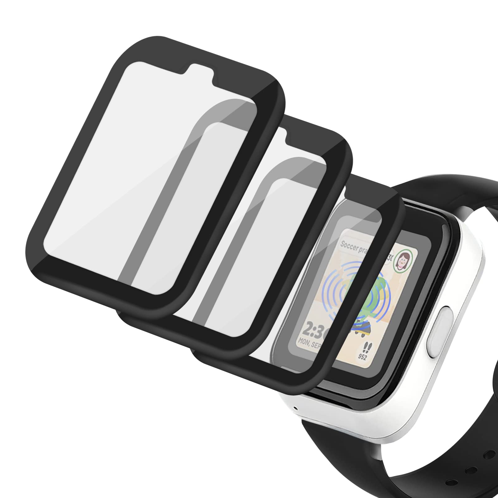3 Pack SyncUp Kids Watch Screen Protector - Anti-Scratch & Touch Sensitive for Play & School