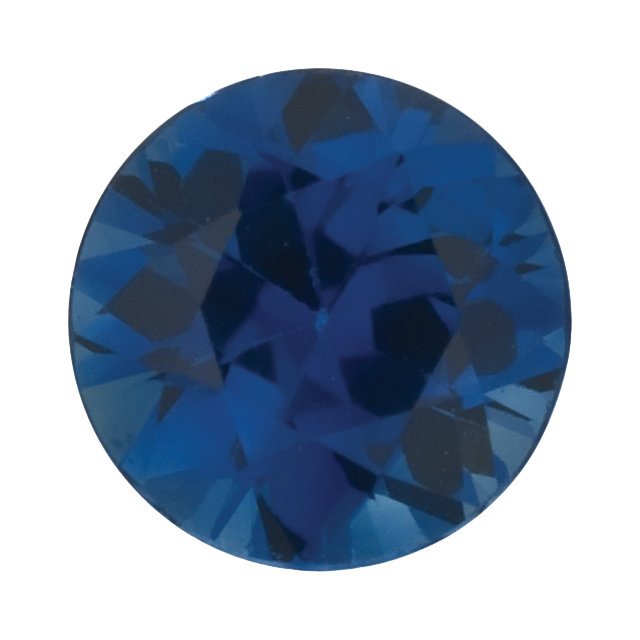 14K Gold 0.70 CTW Round Blue Sapphire Shared Prong Band Ring - Perfect for Engagement, Anniversary & Wedding Jewelry Gifts