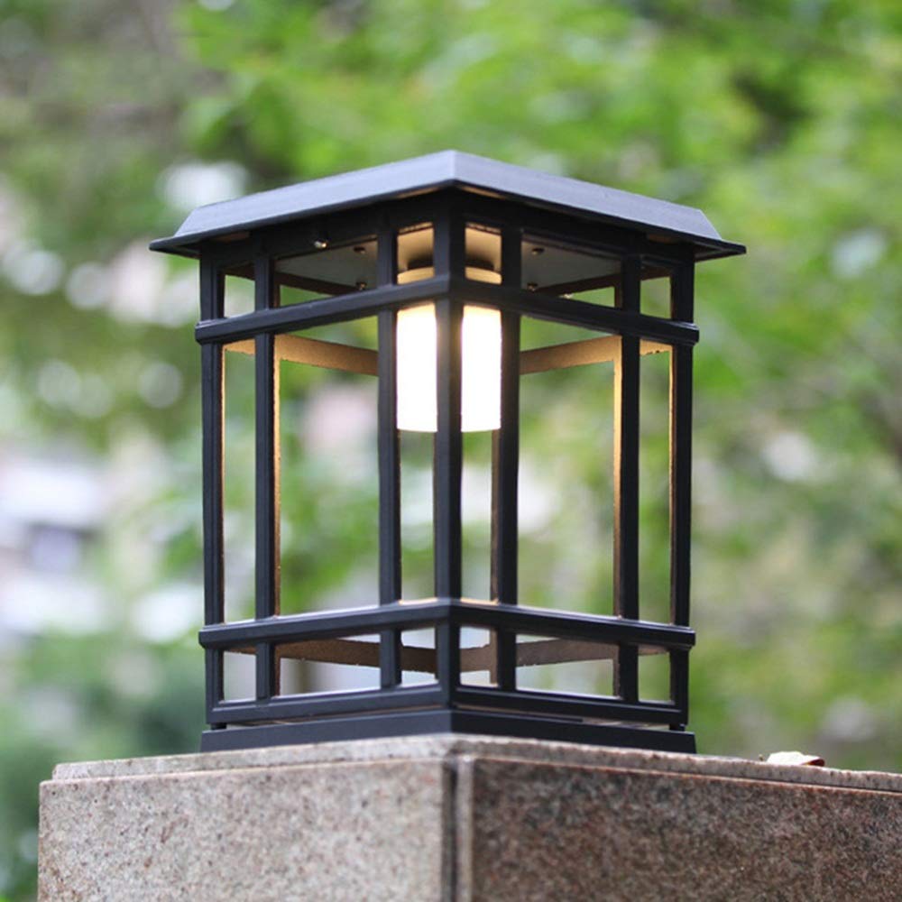 **Solar Post Lights Outdoor - Waterproof Garden Lamp for Pathway, Lawn, Fence & Patio - Modern Landscape Lighting for Home, Park & Street Decor - Ideal for Nighttime Safety & Ambiance**