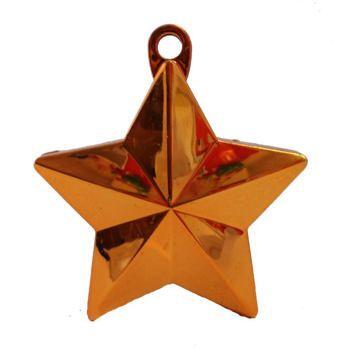 Orange Star Balloon Weight