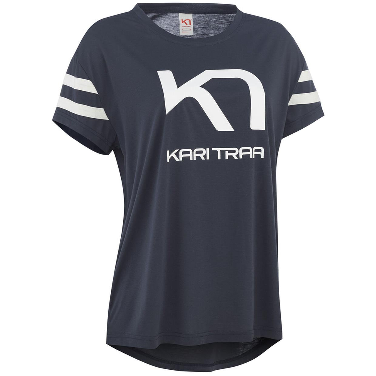 Kari Traa 2022 Women's Vilde Tee Shirt - Soft Breathable Cotton T-Shirt for Hiking, Yoga & Outdoor Activities | Trendy Casual Wear for Women