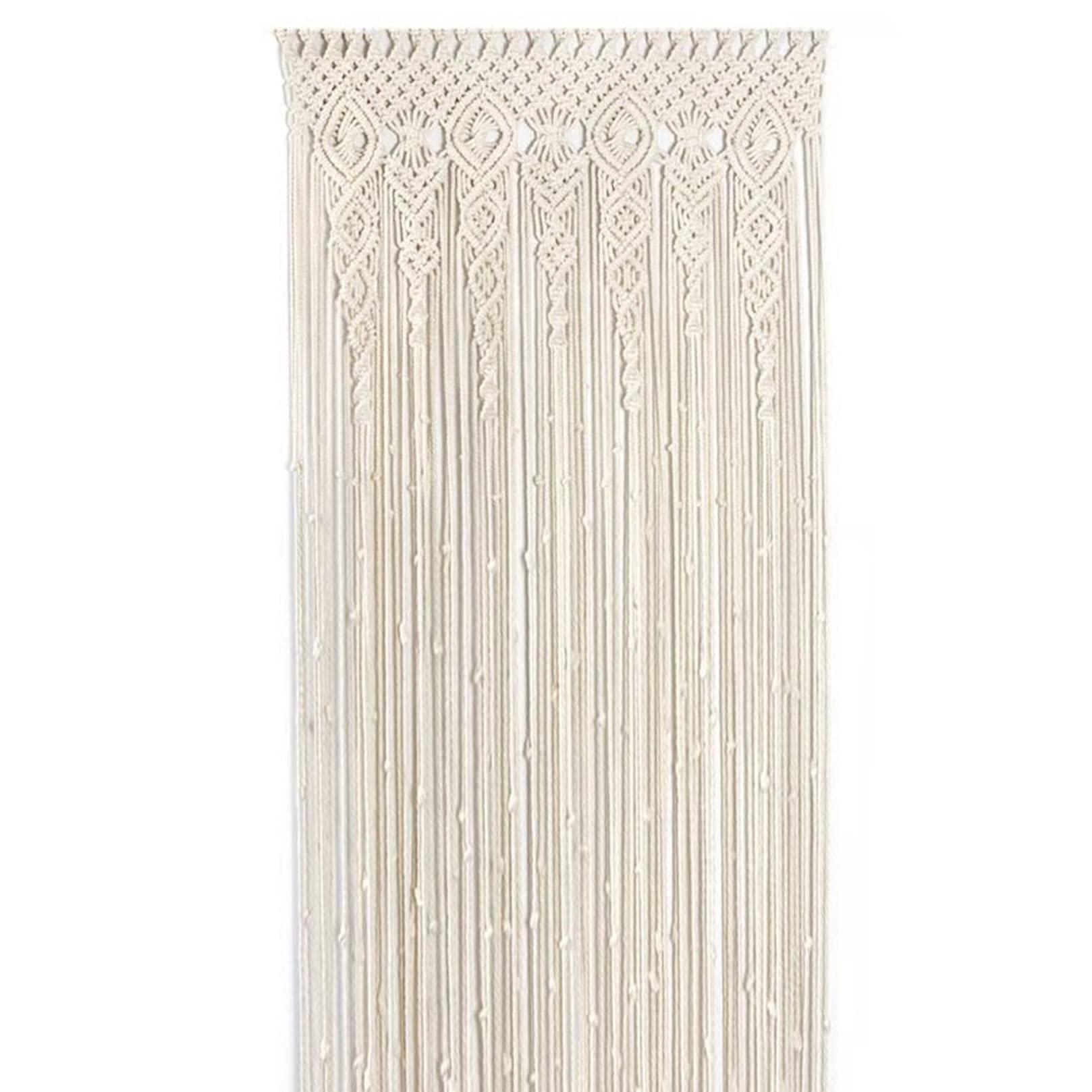 Handmade Macrame Wall Hanging Tapestry - Bohemian Woven Wall Decor for Bedroom, Living Room, Dorm - 90x180cm Home Decor Perfect for Boho Chic, Farmhouse & Minimalist Interior Design