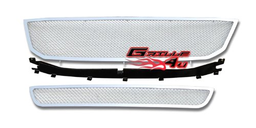 APS Compatible with Toyota Avalon 2008-2009 Main Upper Lower Bumper Stainless Steel Chrome Mesh Front Grill Grille Insert Combo T76635T - Upgrade Your Car's Style for Daily Driving & Car Shows
