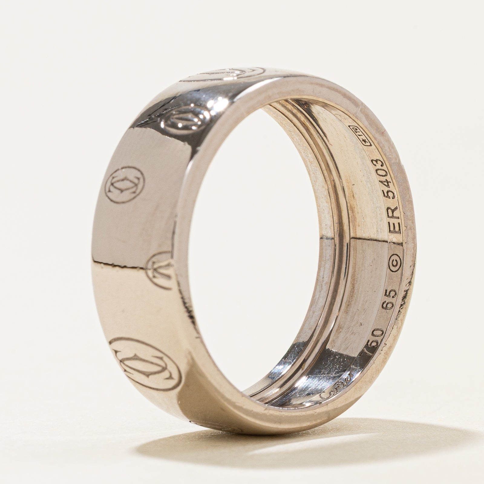 Cartier Happy Birthday Ring - Size 10.5, Cartier 65 - Elegant Birthday Gift for Women, Anniversary Present, Luxury Jewelry for Special Occasions