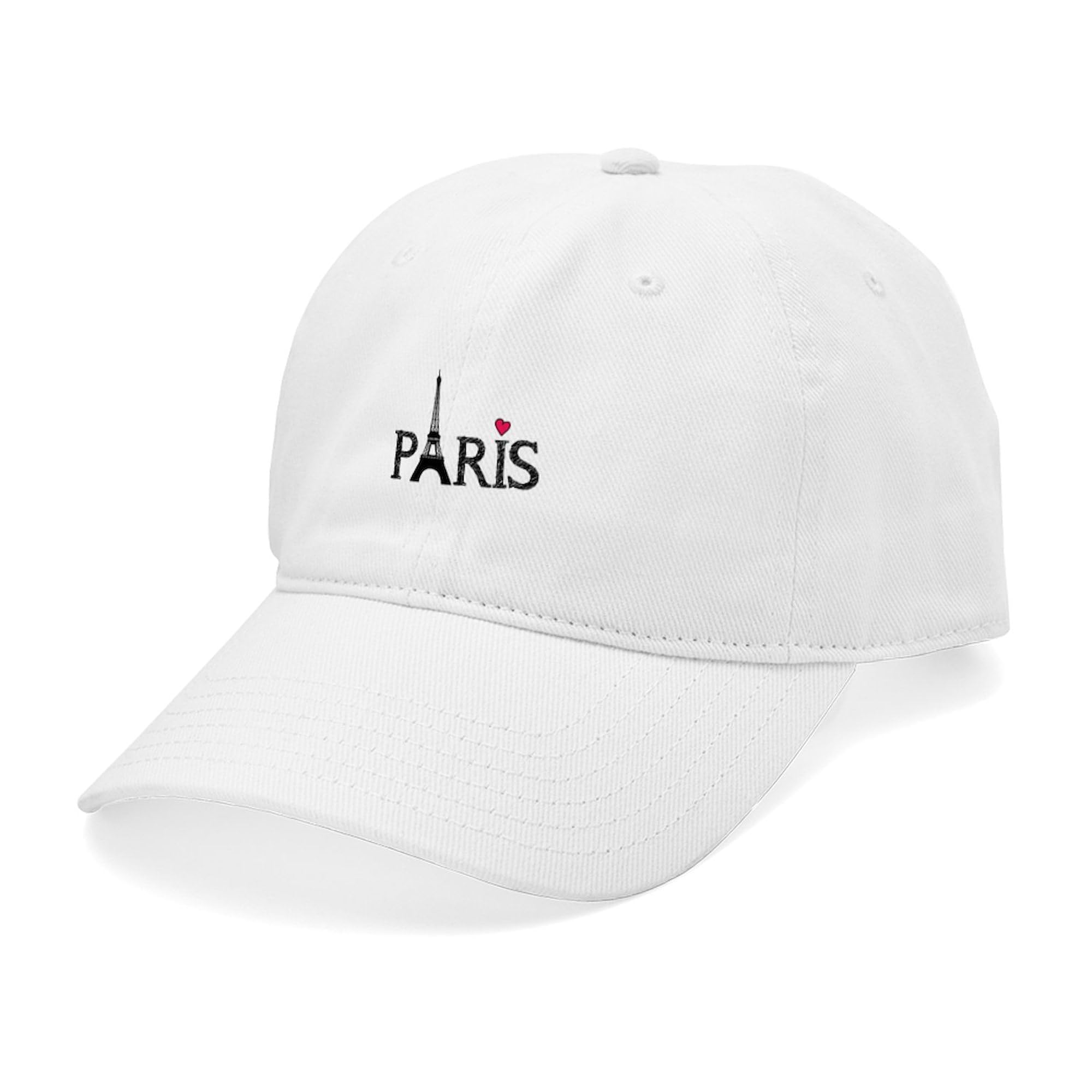 Paris France Baseball Cap - Adjustable & Stylish for Travel & Outdoors