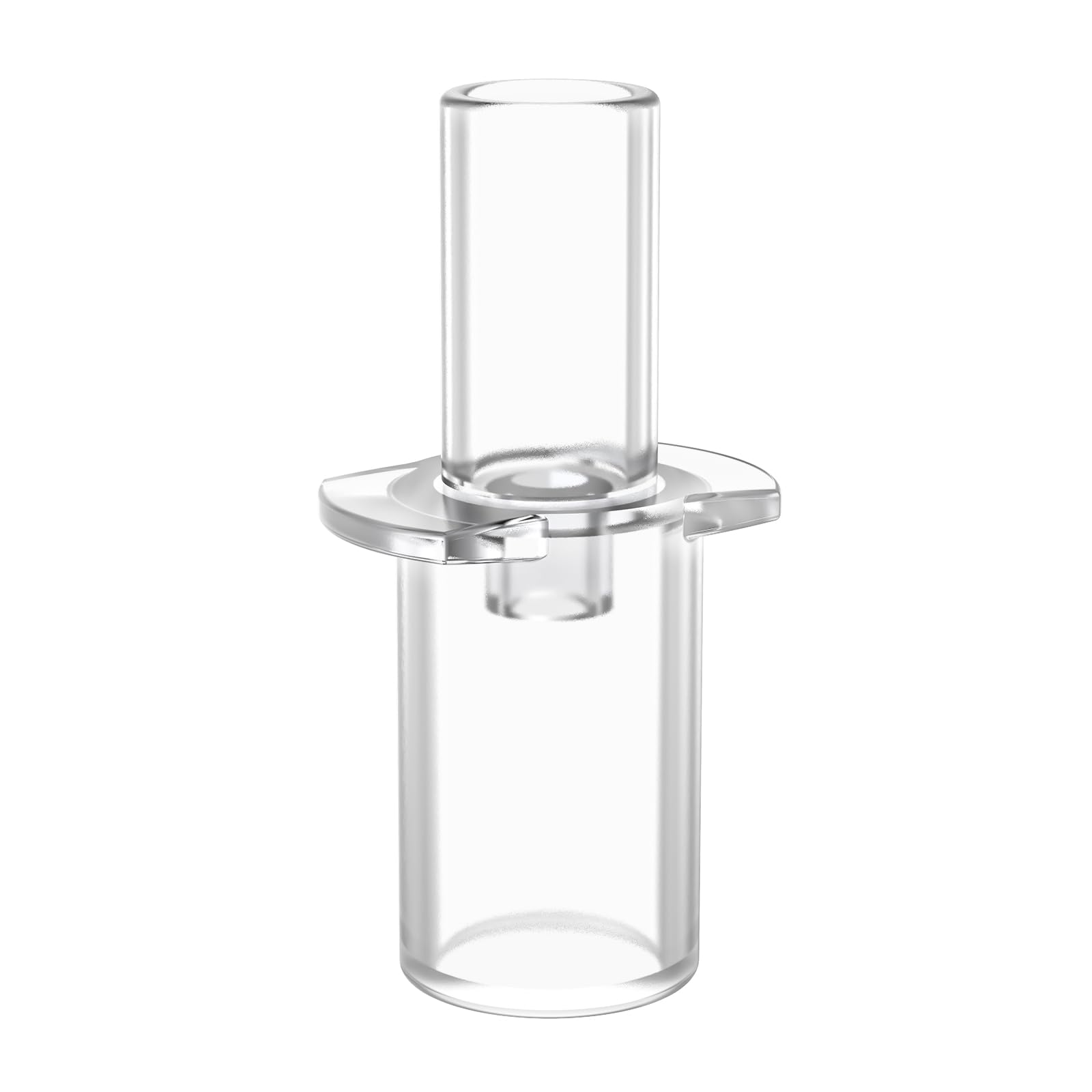 EK915B Breathalyzer Mouthpieces - 50 Pack Translucent Disposable Alcohol Tester Accessories for Personal & Professional Use at Home, Workplace, or Roadside Testing