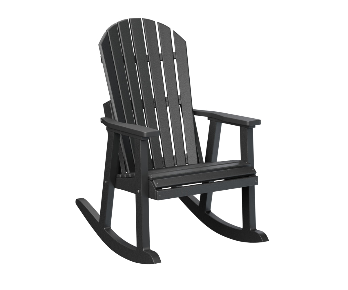 Berlin Gardens Comfo Back Rocker - Premium Outdoor Rocking Chair for Patio, Garden & Porch | Comfortable Relaxation with Ergonomic Design | Perfect for Reading, Lounging & Enjoying Nature