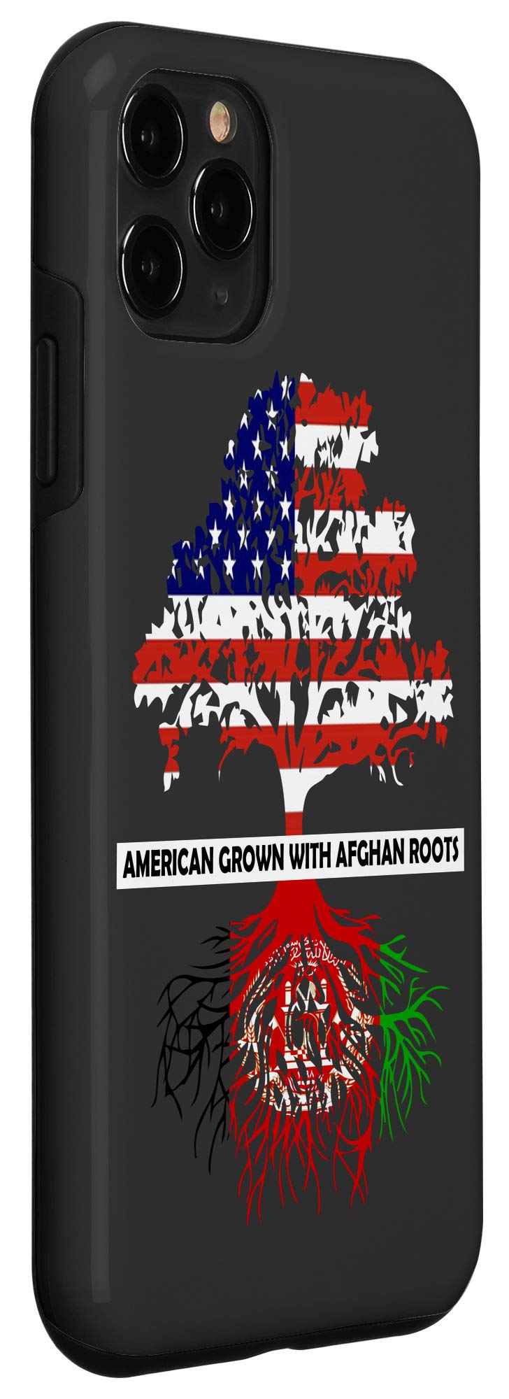 iPhone 11 Pro Case with USA & Afghanistan Flag Design - Shockproof Protective Cover for Travel, Cultural Pride & Patriotic Gifts - Durable Phone Cover for Everyday Use, Outdoor Adventures & National Holiday Celebrations | Perfect for iPhone 11 Pro Users Who Love Country-Themed Accessories