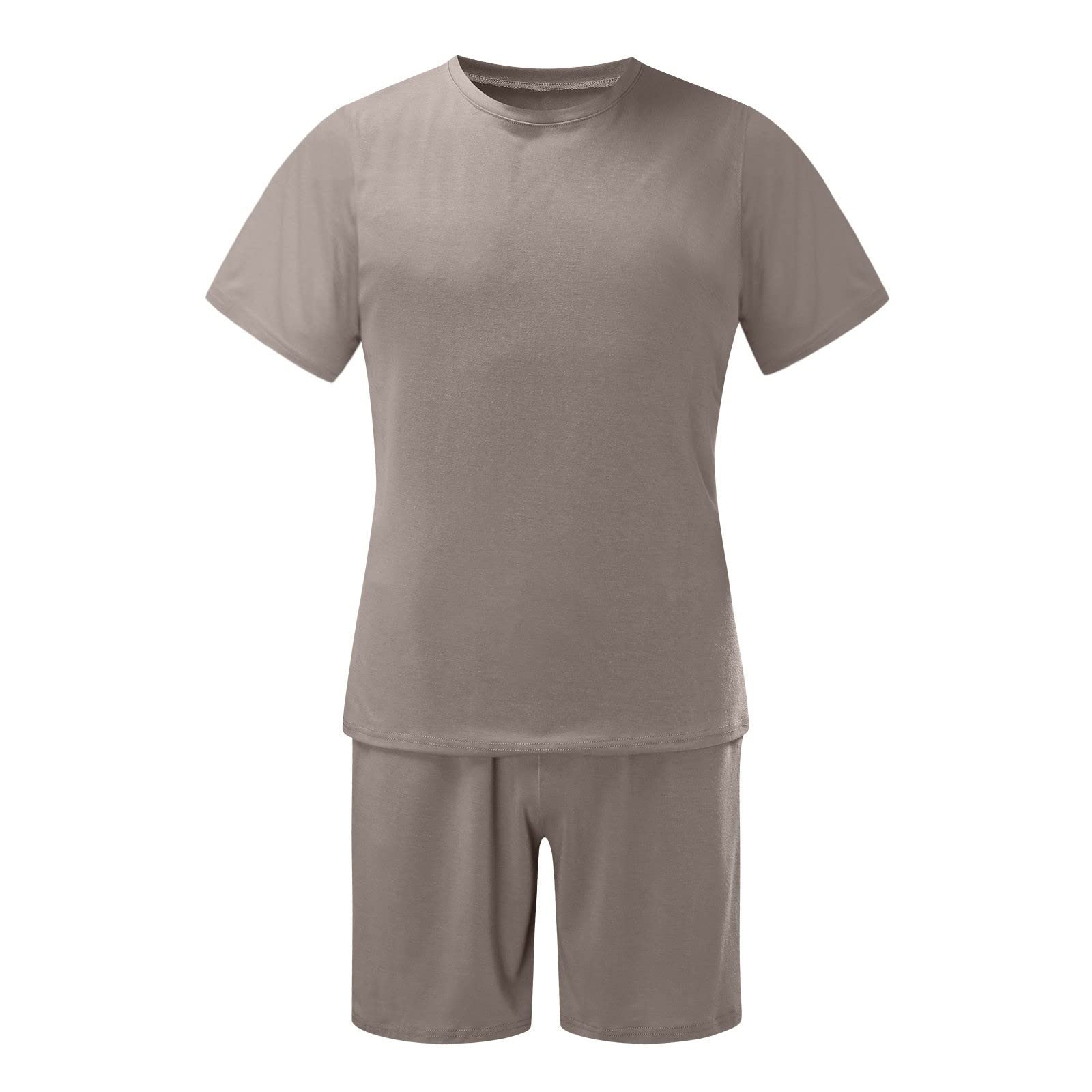 Spritumn-Home Men's Summer Sports Tracksuit Set - Gym Running Football Shorts & T-Shirt Outfit for Jogging, Exercise & Fitness (Sizes S-6XL) | Perfect for Workouts, Training & Casual Wear