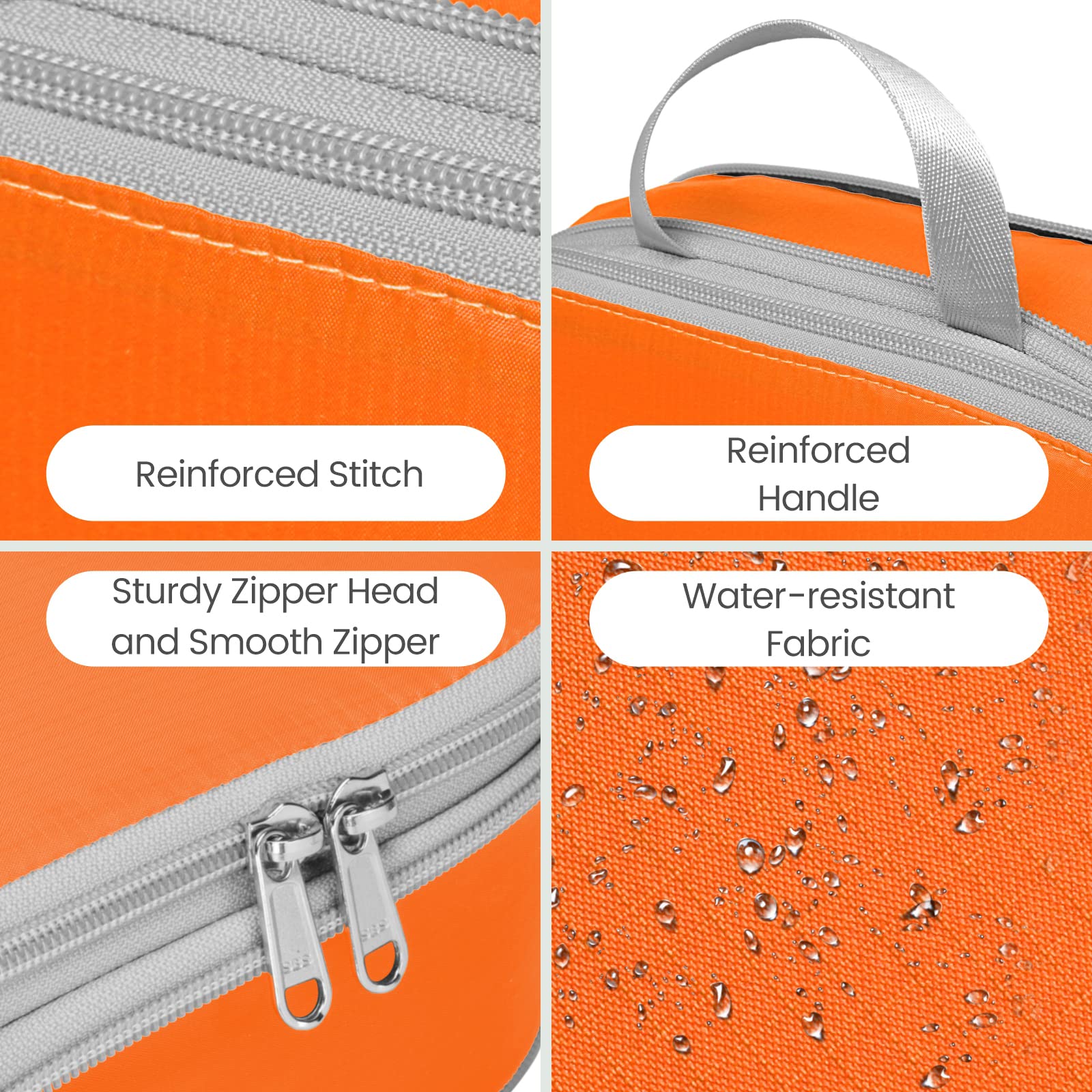 Cambond Compression Packing Cubes for Travel - 4-Piece Set of Lightweight Luggage Organizers for Women | Perfect for Carry-On Suitcases, Business Trips & Vacation Packing | Space-Saving Travel Essentials