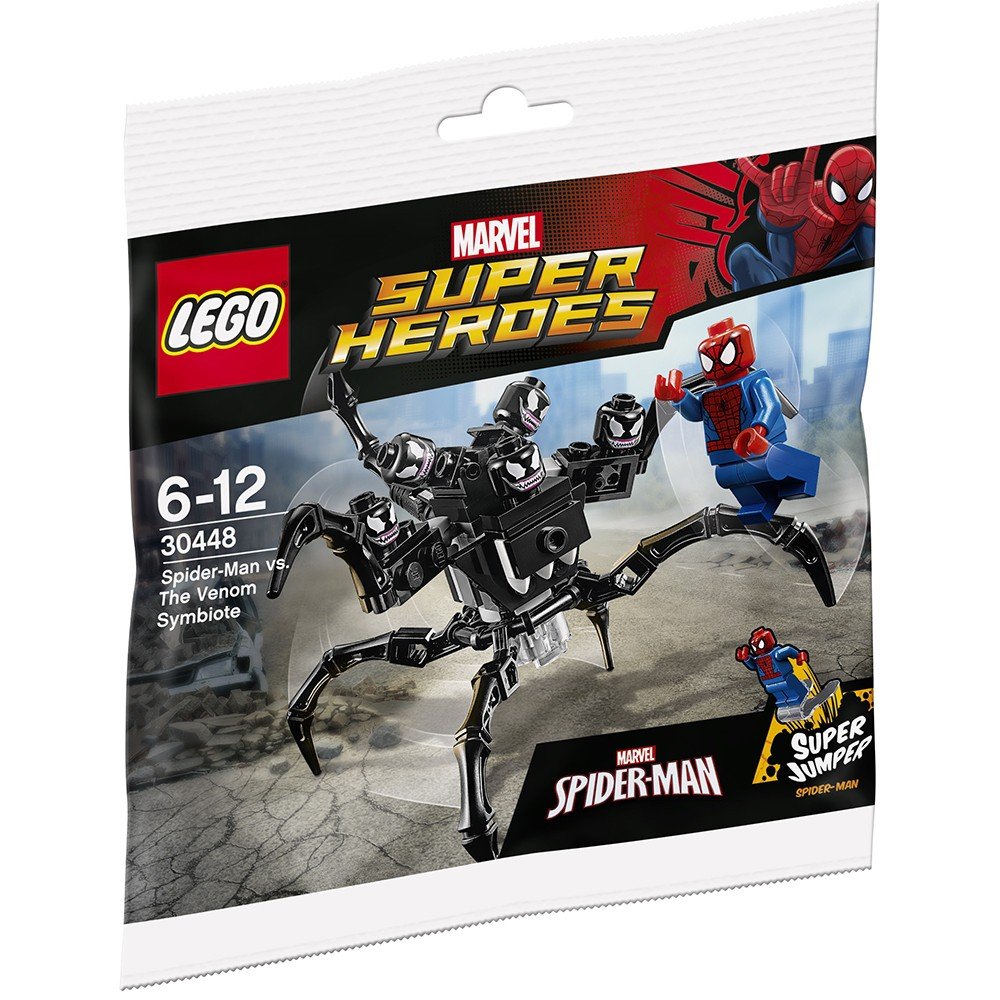 LEGO Marvel Super Heroes Spider-Man vs. Venom Symbiote Building Kit (30448) | Collectible Minifigures | Perfect for Superhero Play, Display & Gift Giving