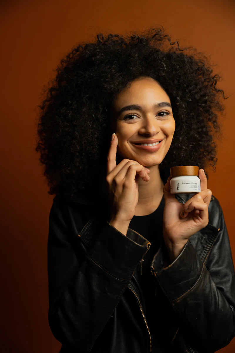 BALANCED BEING Skin Reset Barrier Cream - Hydrating Face Moisturizer for Sensitive Skin | Repair Dryness & Redness | Perfect for Night Routine & Post-Procedure Care
