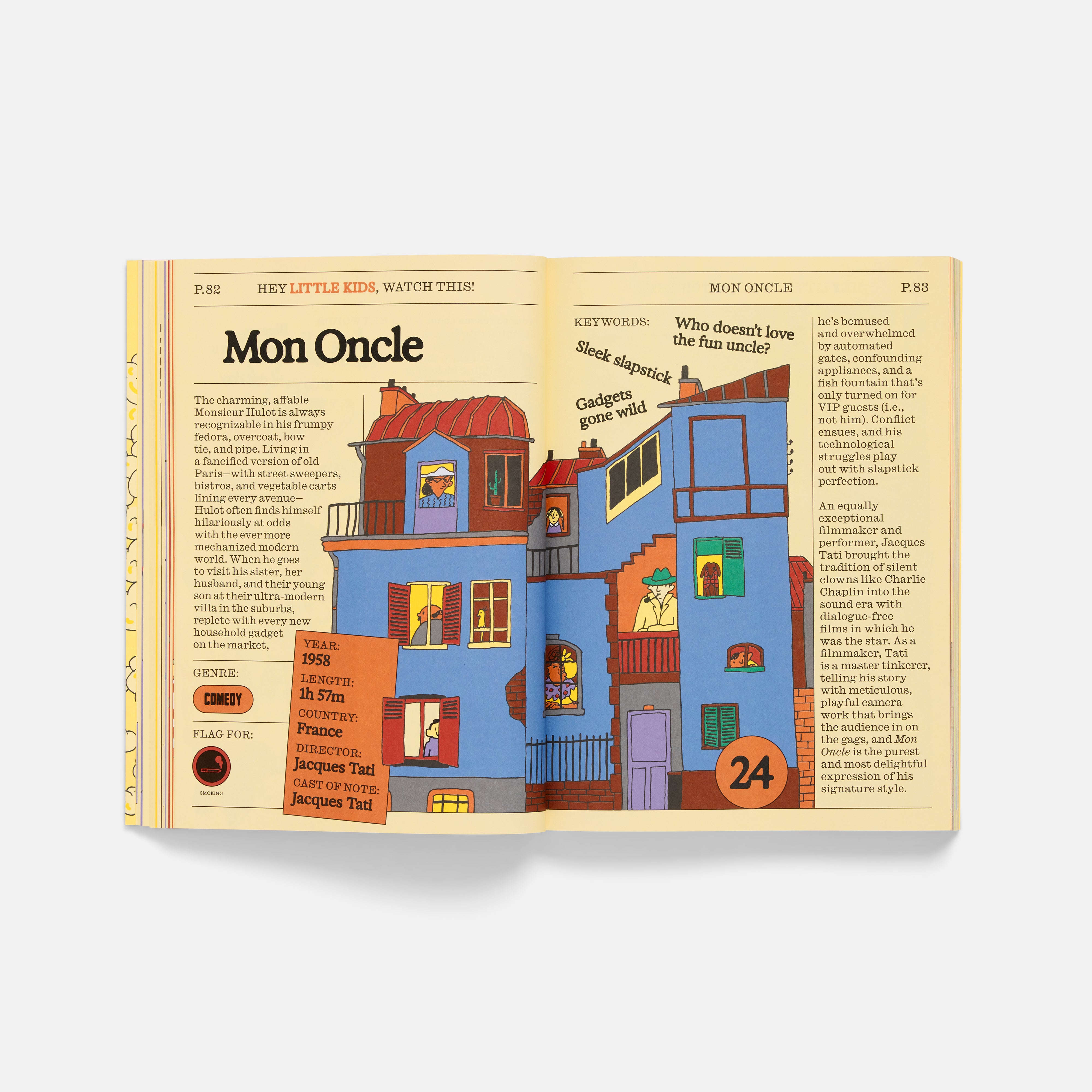 A24: Hey Kids, Watch This! Hardcover Book - Perfect for Movie Lovers, Collectors & Pop Culture Enthusiasts