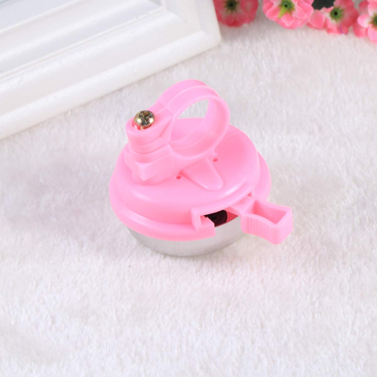 Sunflower Bike Bell for Kids - Loud Cycling Bell with Ring Horn Alarm for Boys & Girls (Pink) - Perfect for Safe Biking, School Commutes & Family Rides