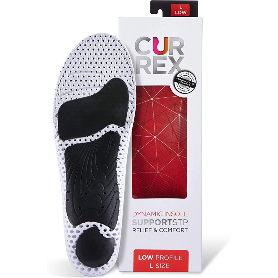 CURREX SupportSTP Insoles for Running, Hiking & Sports - High-Performance Orthotic Shoe Inserts for Arch Support & Pain Relief - Perfect for Athletes & Active Lifestyles