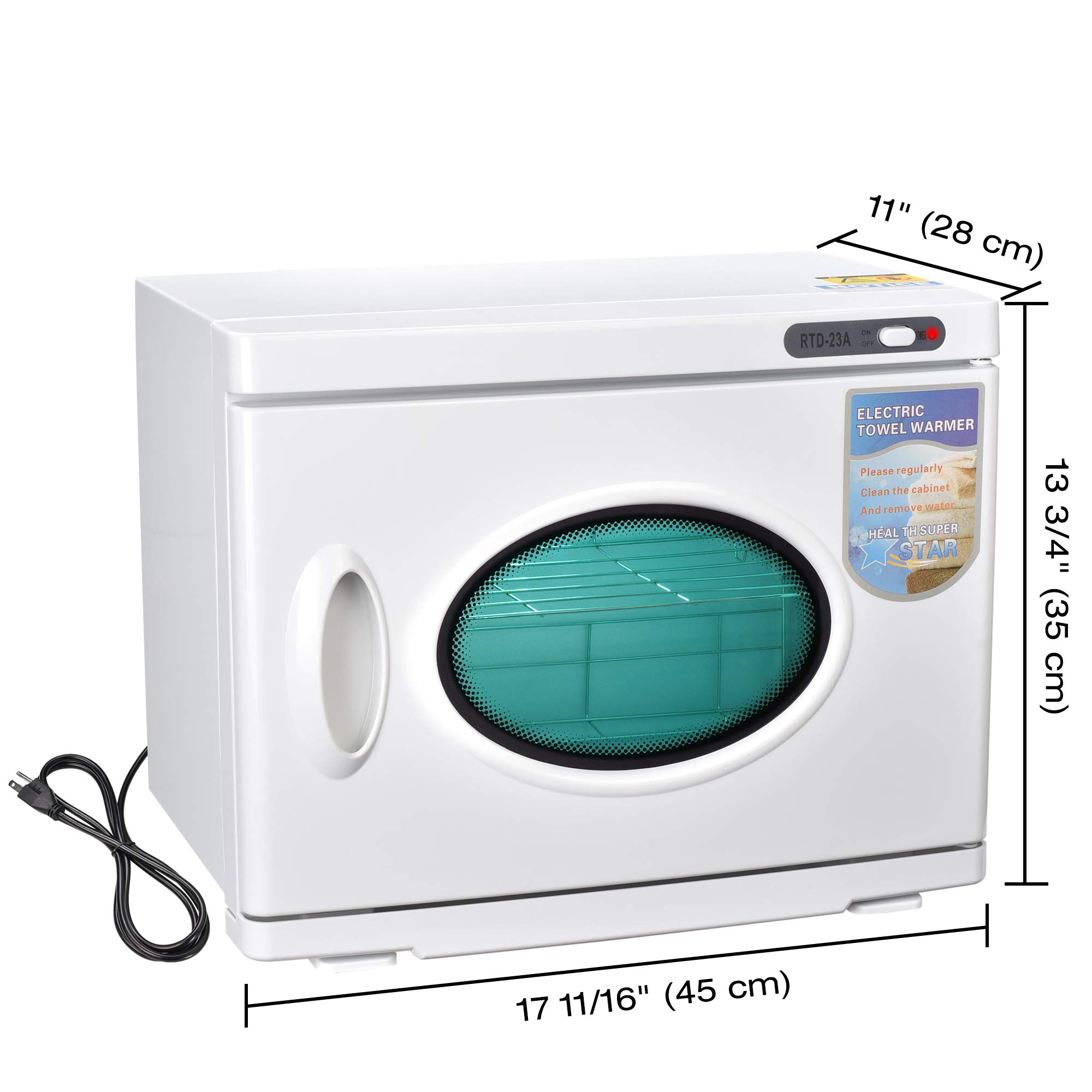 BYOOTIQUE 26L Professional Towel Warmer Cabinet - 2-in-1 Heated Towel Storage for Spa, Salon & Home Use - White | Perfect for Facial Treatments, Massage Therapy & Luxury Bathroom Experience