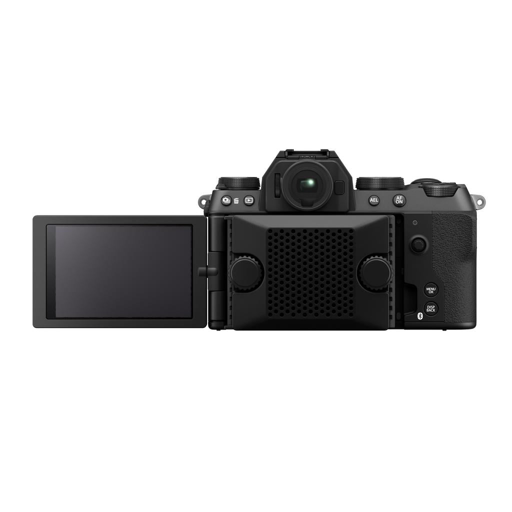 Fujifilm X-S20 Mirrorless Digital Camera Body Only - 26.1MP APS-C Sensor, 5-Axis IBIS, 4K Video, Black | Perfect for Travel Photography, Vlogging & Street Shooting