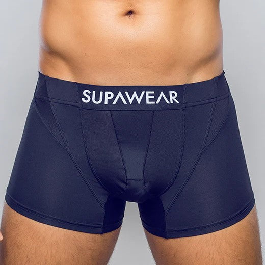 Supawear Vortex Boxer Briefs for Men - Soft & Breathable Black Underwear - Perfect for Gym, Running & Everyday Comfort