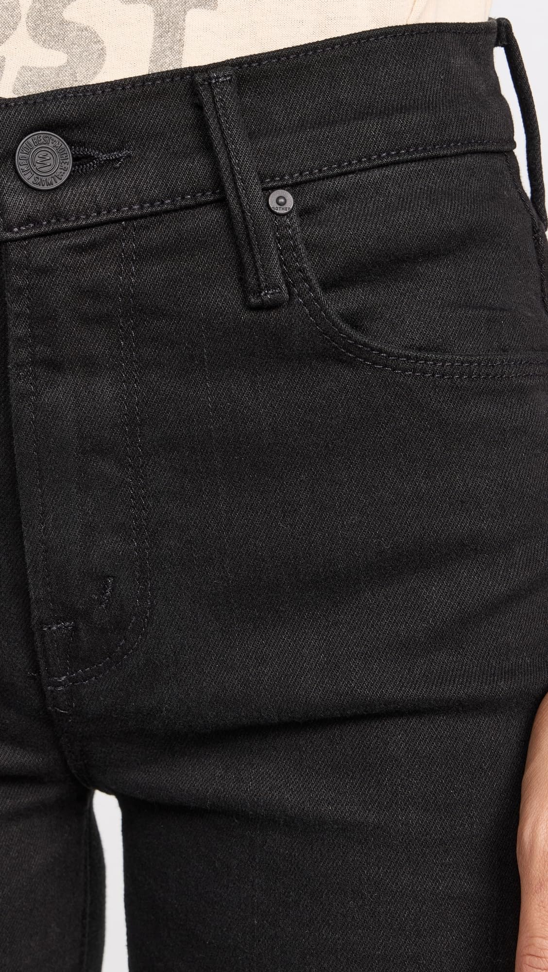 MOTHER Women's The Twister Sneak Jeans - Stretch Denim Skinny Jeans for Women | Comfortable & Stylish for Everyday Wear, Work & Casual Outings